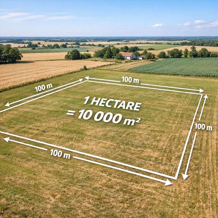 Pourquoi un hectare vaut 10 000 m² ? Guide simple et clair