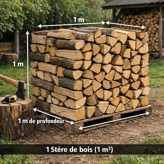 Qu’est-ce qu’un stère de bois ? Guide simple pour bien le mesurer