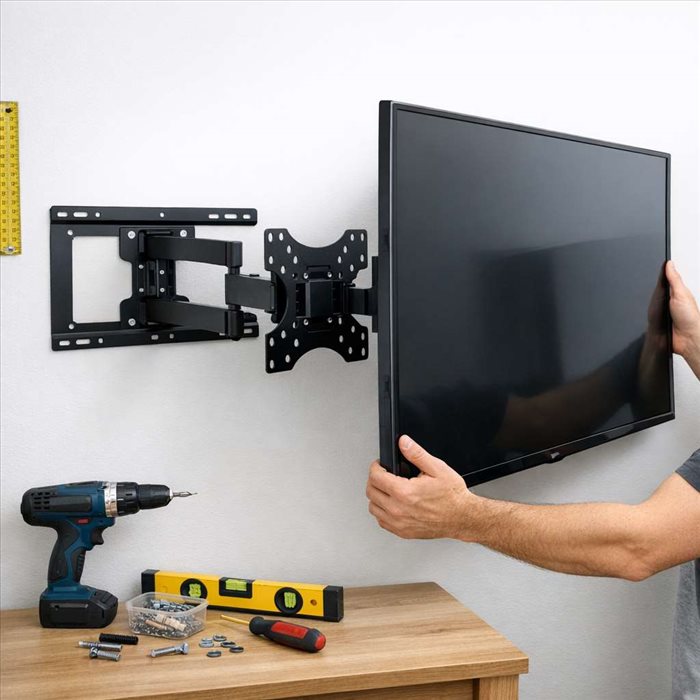 Comment installer une télévision sur un support mural ? Guide simple