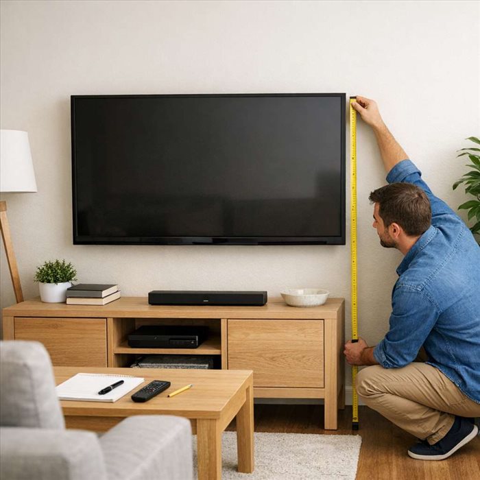 Hauteur idéale d’une TV murale : le guide pour bien fixer