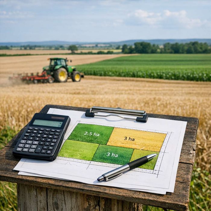 Convertir une surface agricole en hectares : méthode simple