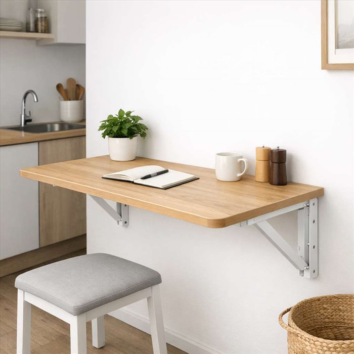 Installer une table murale rabattable chez soi : guide complet