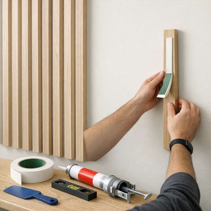 Comment poser des tasseaux au mur sans percer ? Guide simple et efficace