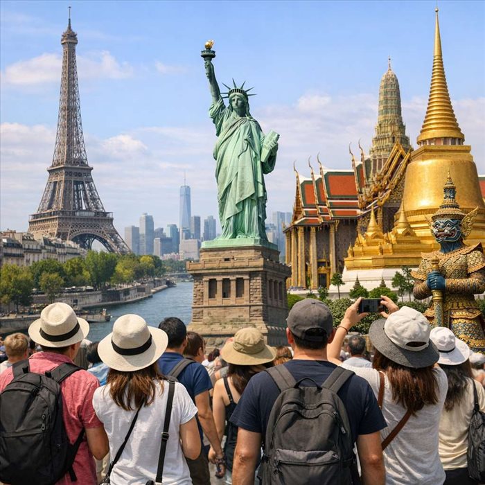 Quelle ville attire le plus de visiteurs chaque année ? Top villes