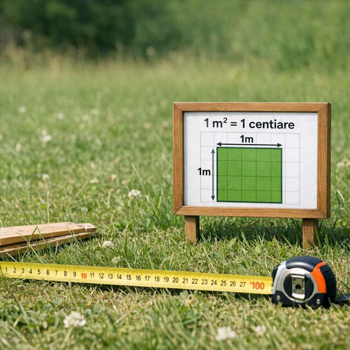 Qu’est-ce qu’un centiare ? Définition, conversion et usages