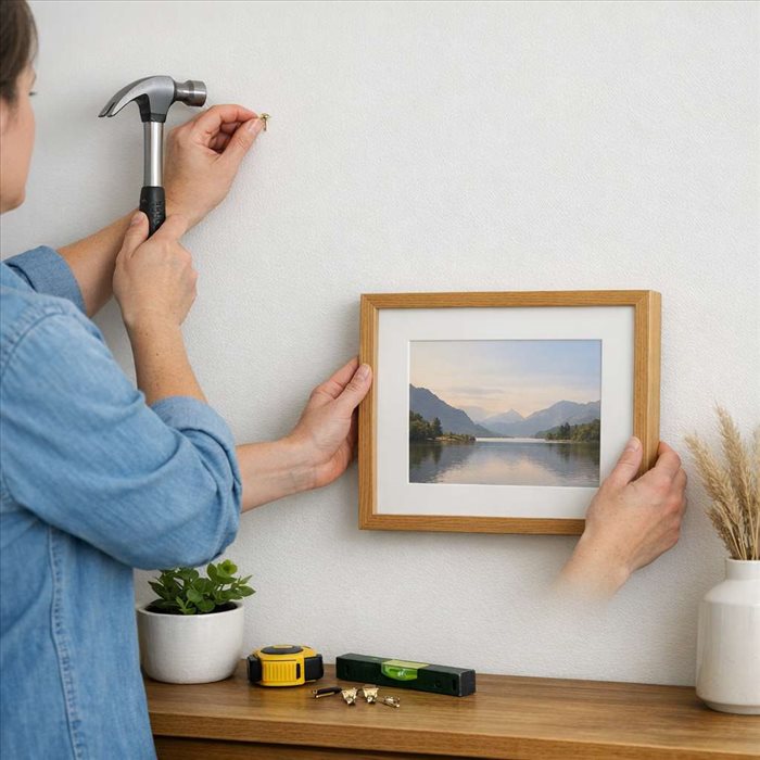 Comment suspendre un tableau sur un mur proprement ? Guide simple et efficace