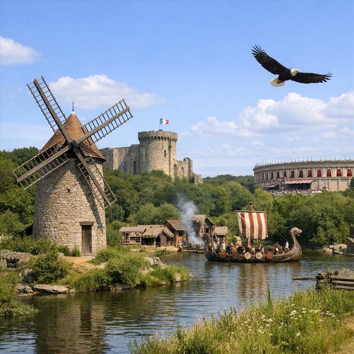 Dans quelle commune est installé le Puy du Fou ? Réponse claire et rapide