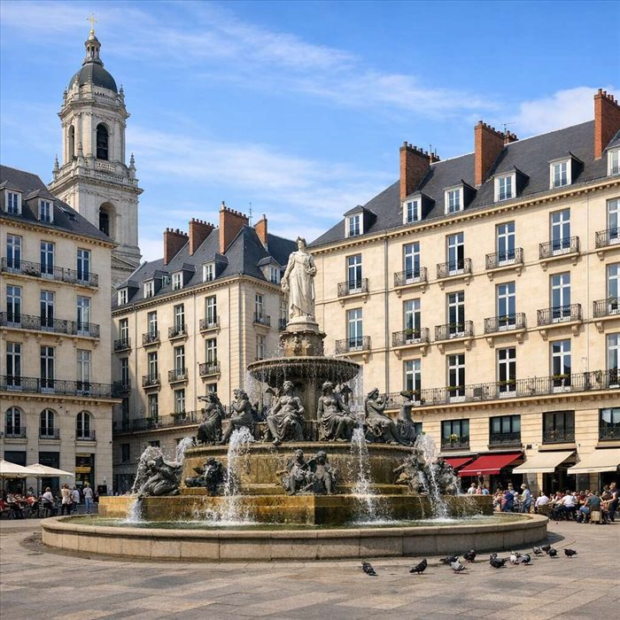 Place Royale à Nantes : cadre immobilier, prix et atouts