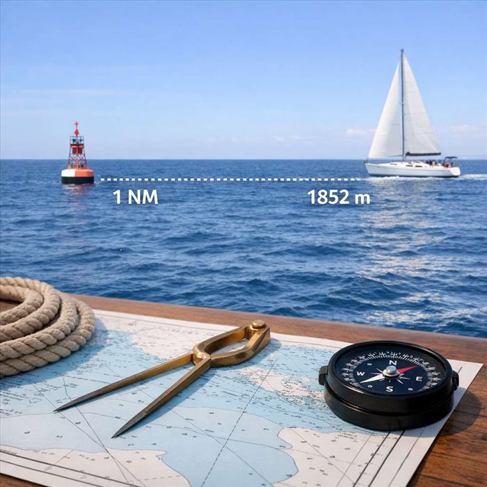 Pourquoi le mille nautique vaut 1 852 mètres : explication