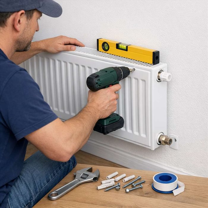Installer un radiateur directement sur un mur : guide pratique