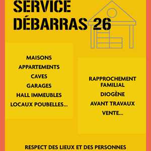 SERVICE DEBARRAS 26, un spécialiste en vidage de maison à Saint-Chamond